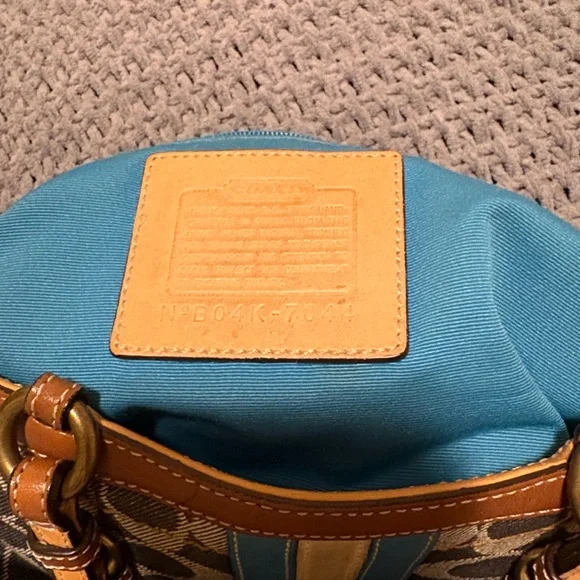 Vintage Coach 2004 Denim Tote - Picture 4 of 7